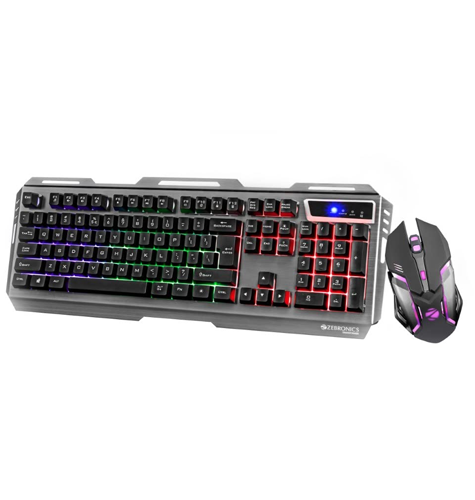 Zebronics Zeb-Transformer Gaming Keyboard and Mouse Combo (USB, Braided Cable)